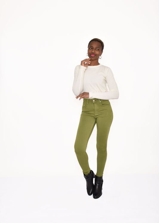 PANTALÓN PISTACHO