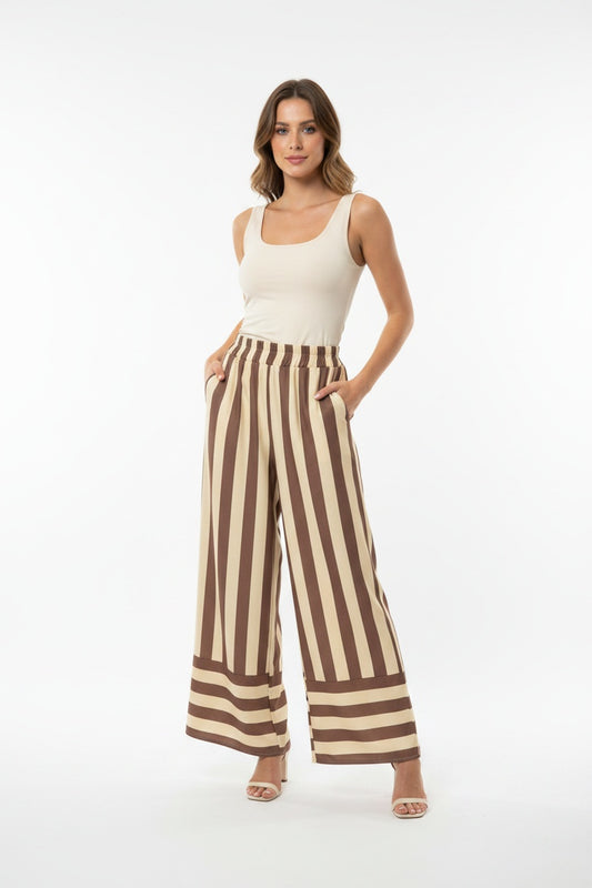 PANTALÓN RAYAS-AMARILLO