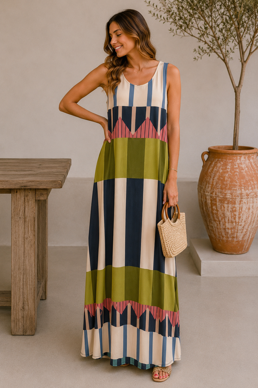 VESTIDO LICRA CENEF-VERDE
