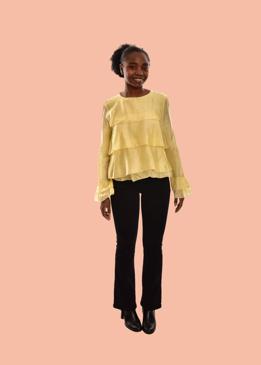 BLUSA LYO-AMARILLA