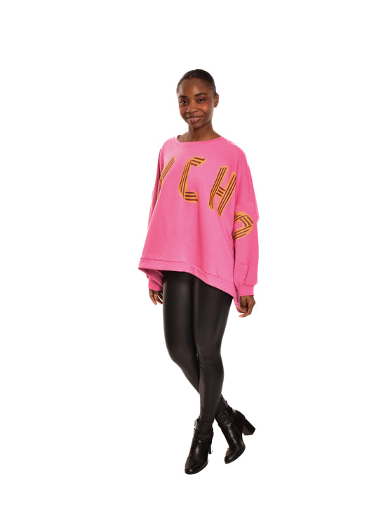 SUDADERA YCH-ROSA