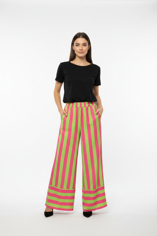 PANTALÓN RAYAS-VERDE