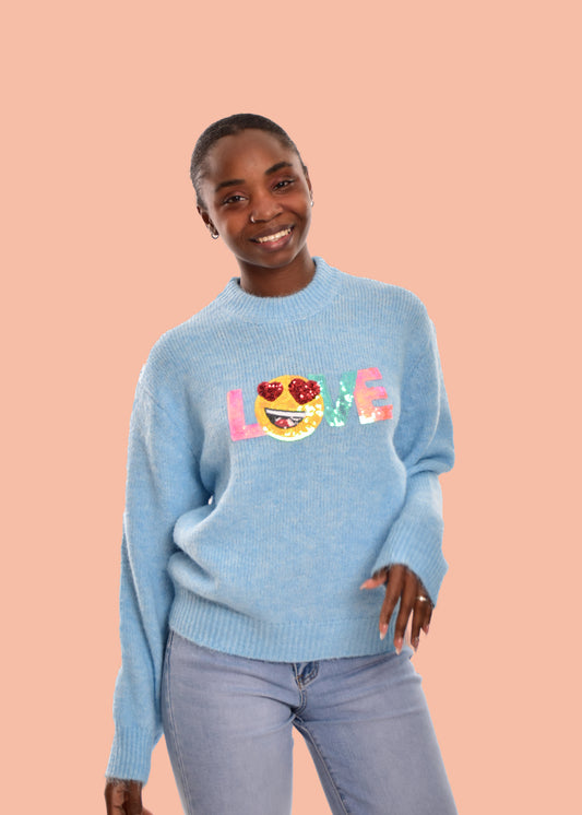 JERSEY SMILE-AZUL