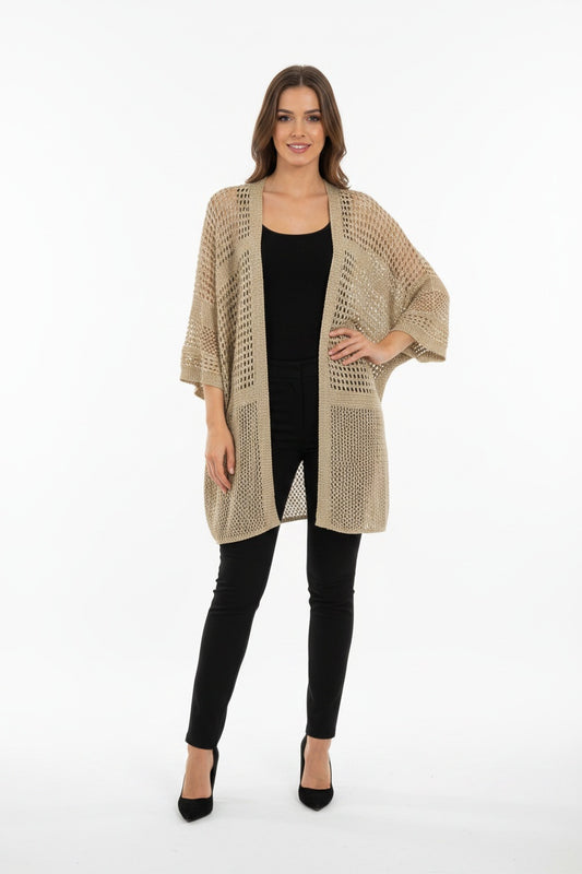 CHAQUETA DORADA GLITTER