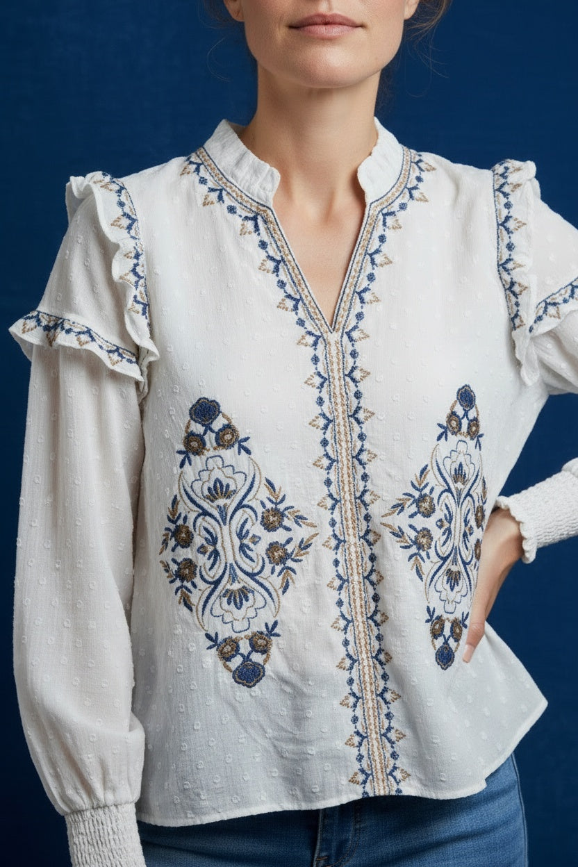 CAMISA BORDADOS