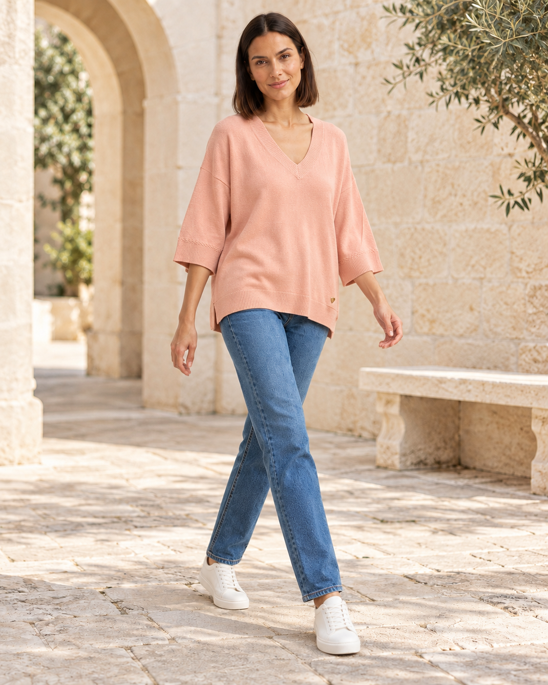 JERSEY BASIC PICO-ROSA