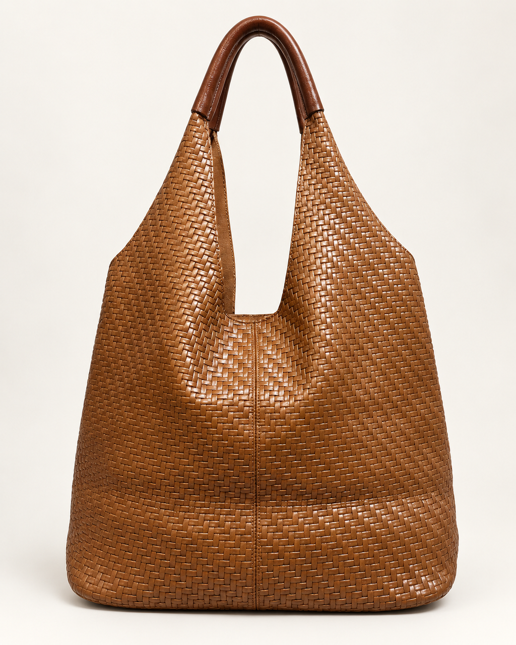 BOLSO POLIPIEL ASA-MARRÓN