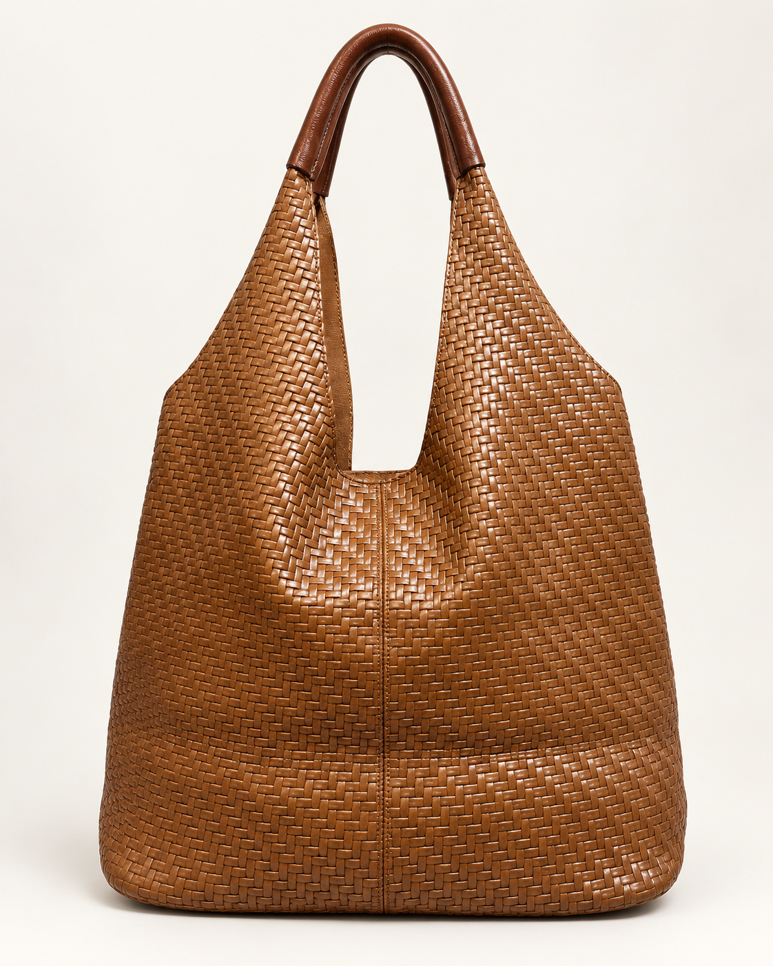 BOLSO POLIPIEL ASA-MARRÓN