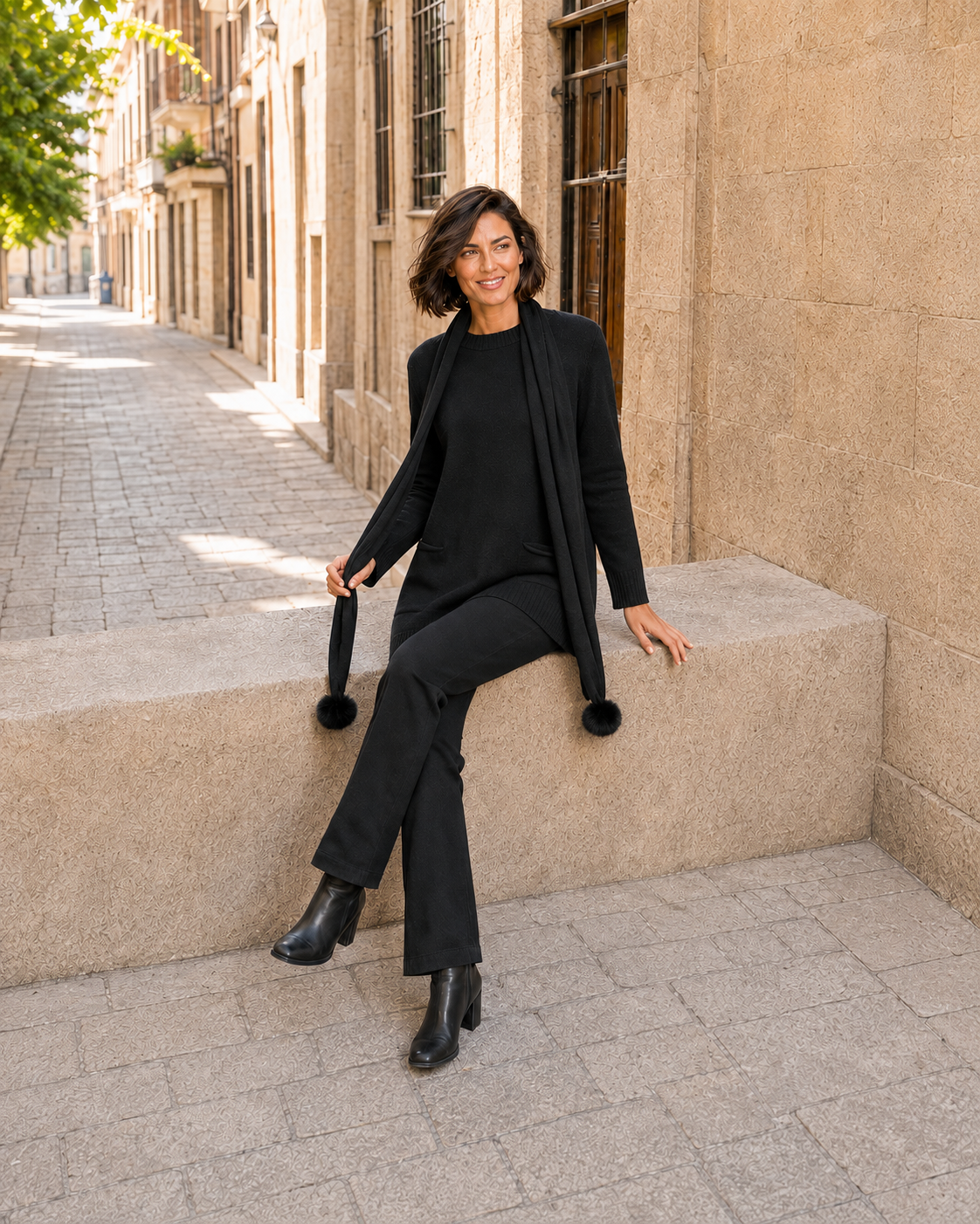 CAMISOLA DE FIM DE SEMANA-PRETO
