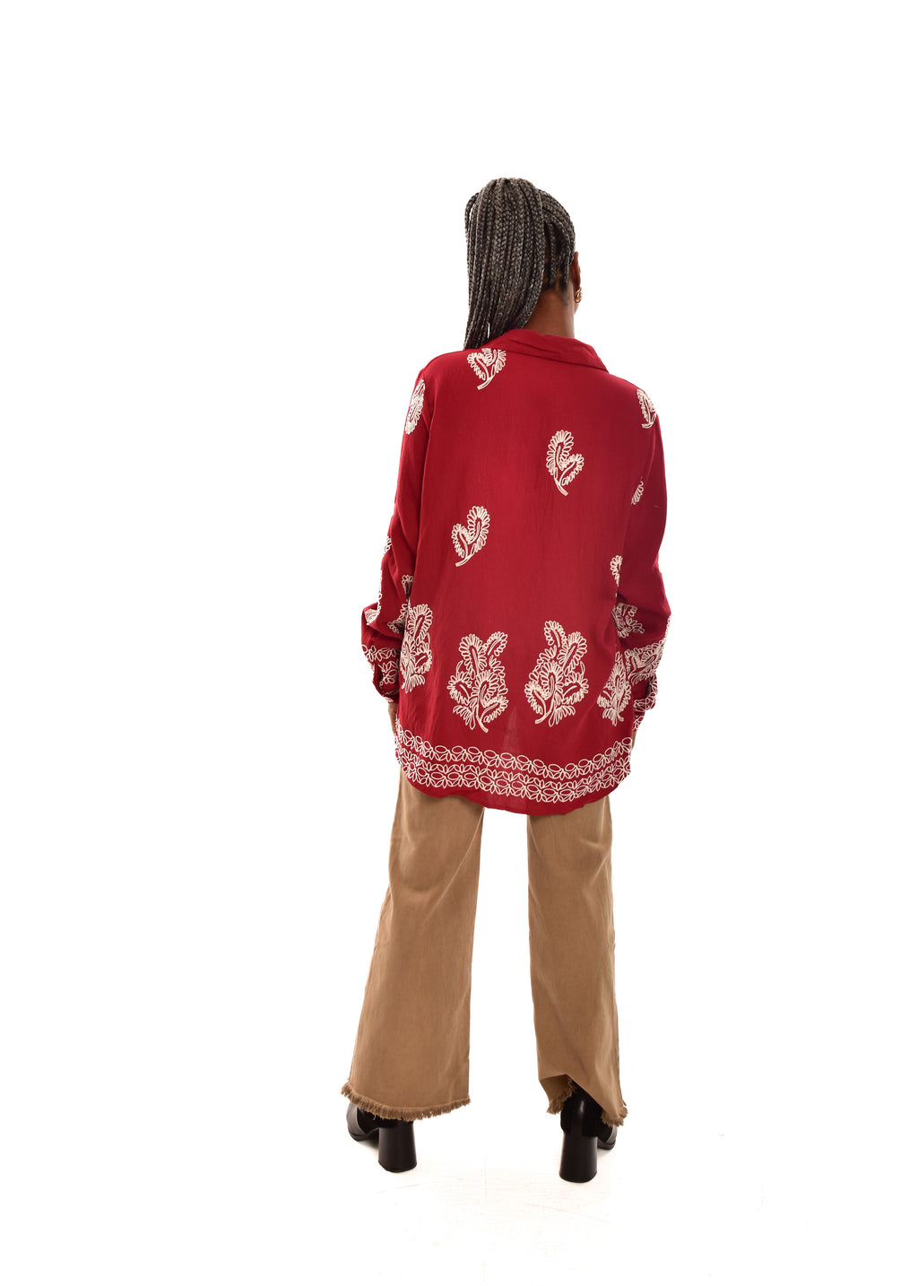 BLUSA GRANATE