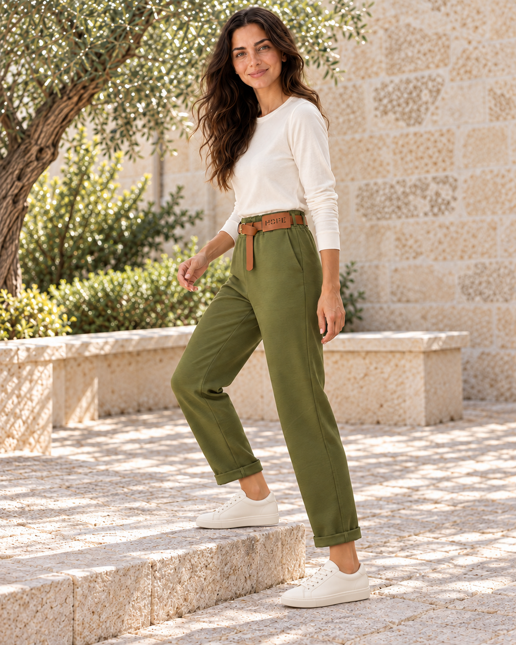 PANTALÓN ALGODÓN- KHAKI
