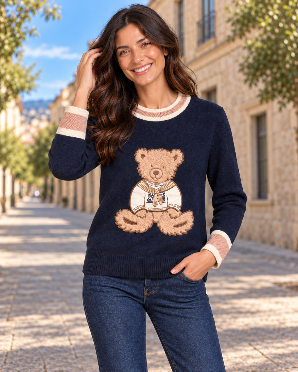 JERSEY TEDY-AZUL