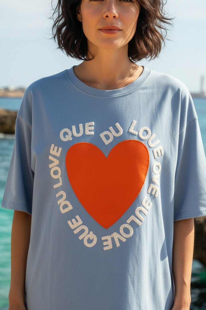 VESTIDO LOVE-AZUL