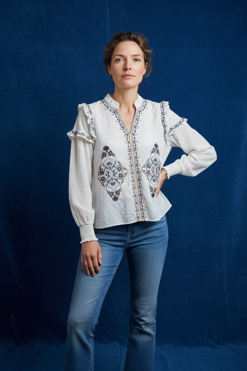 CAMISA BORDADOS