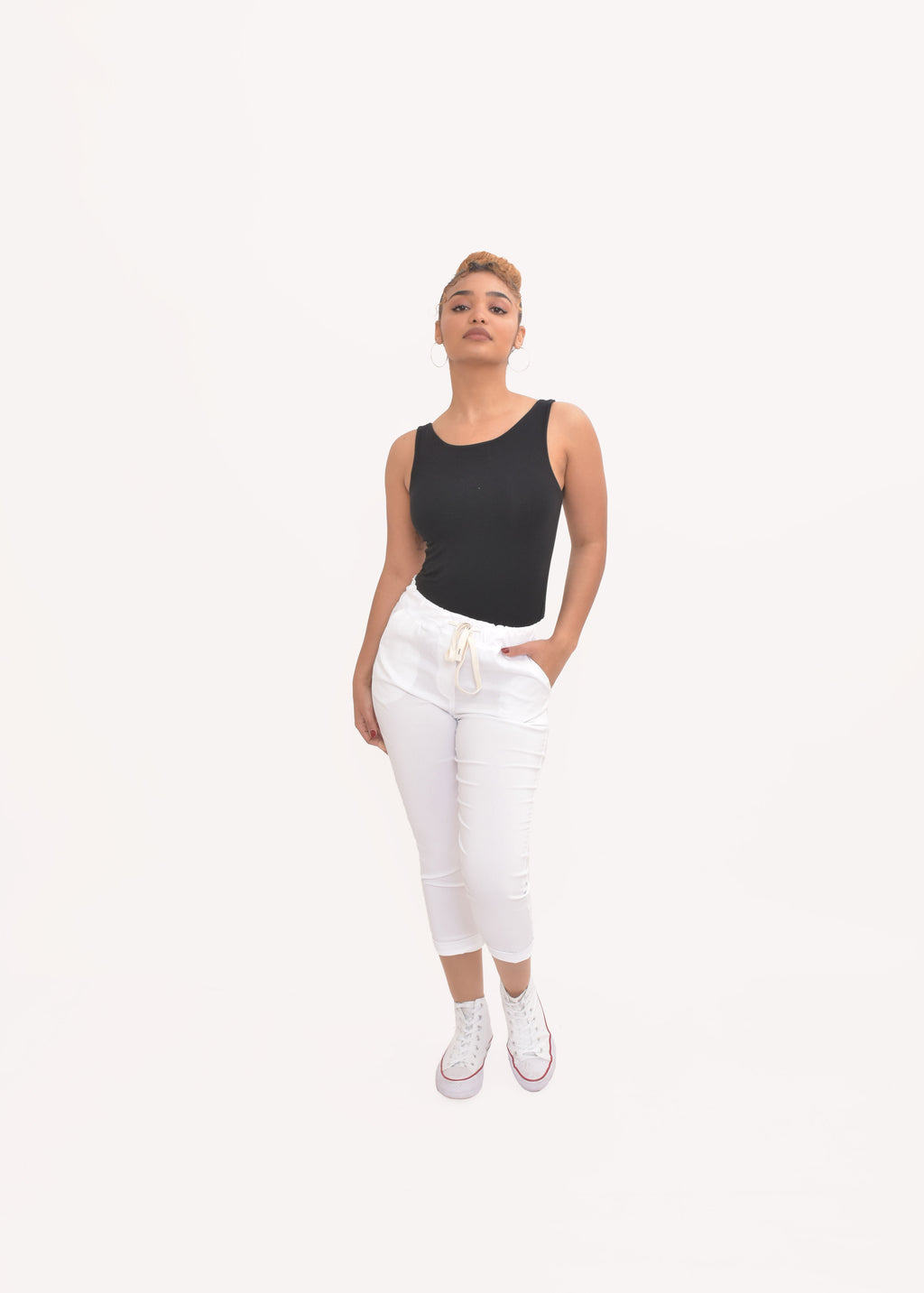 PANTALÓN SPORTY  BLANCO