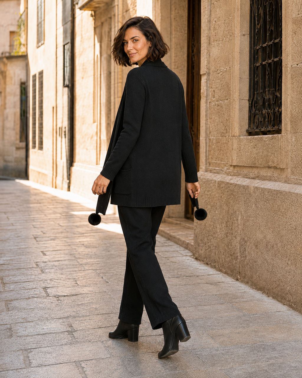 CAMISOLA DE FIM DE SEMANA-PRETO
