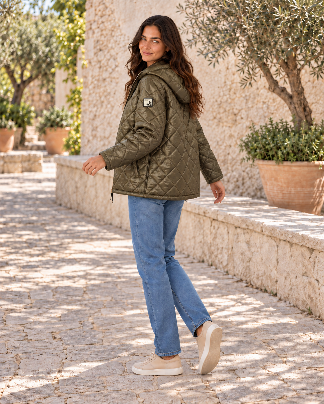 CAZADORA ACOLCHADA-KHAKI