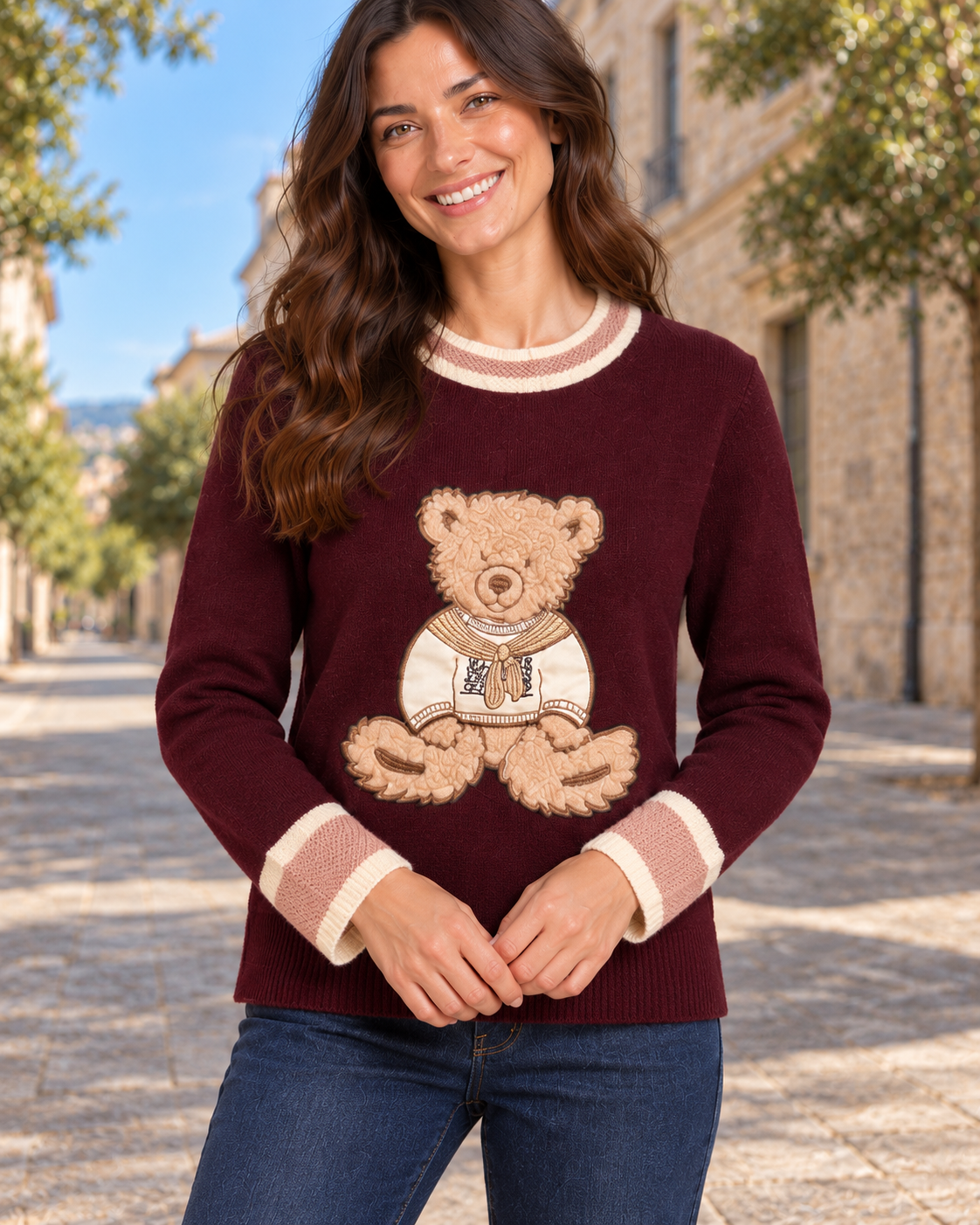 JERSEY TEDY-GRANATE