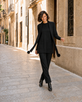 CAMISOLA DE FIM DE SEMANA-PRETO