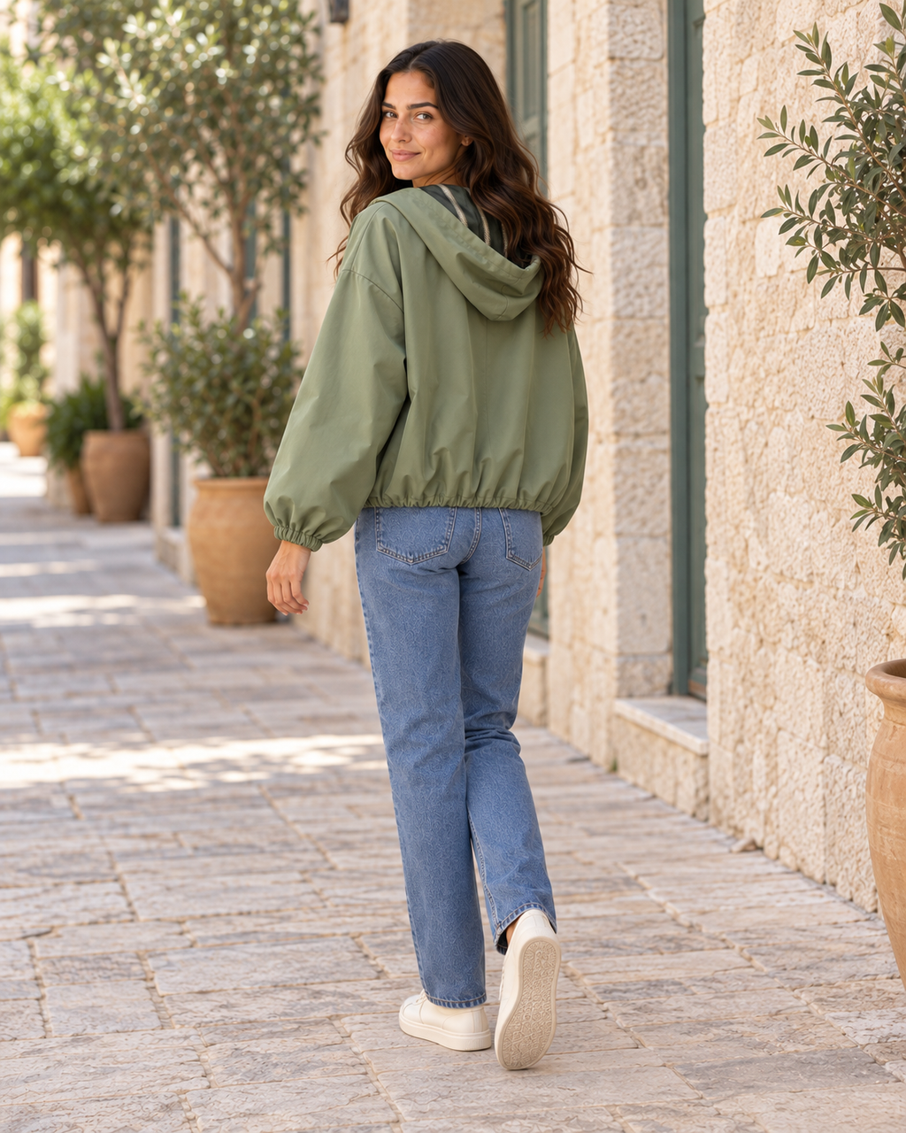 CAZADORA GOM-KHAKI