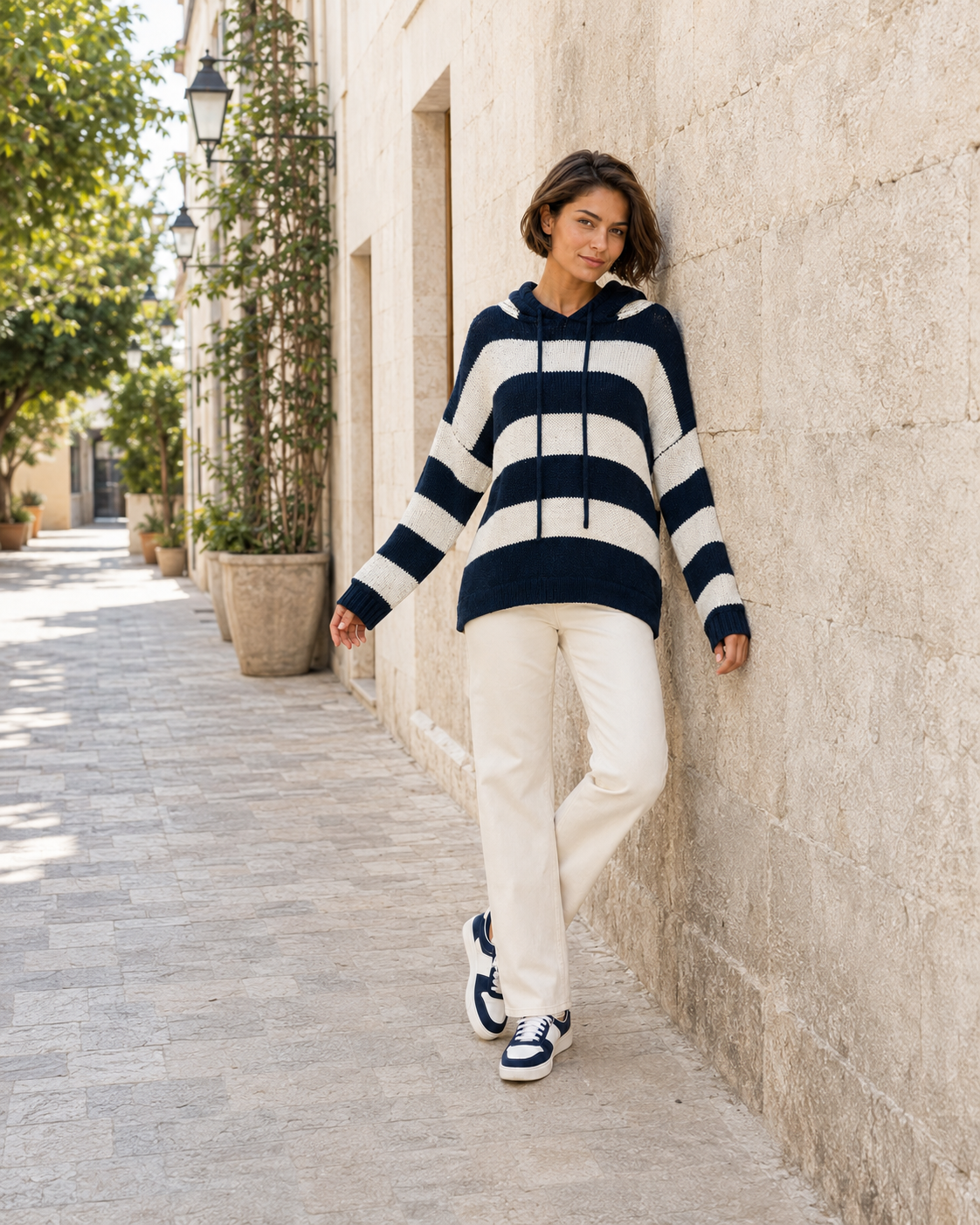 JERSEY CAPUCHA-AZUL MARINO