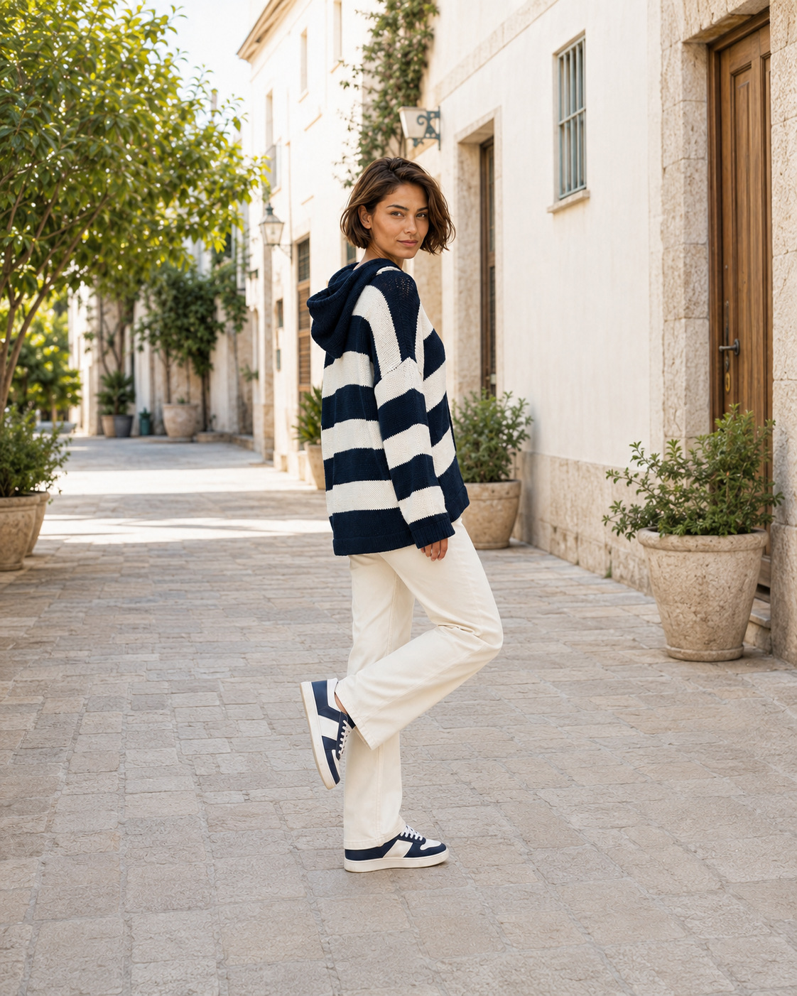 JERSEY CAPUCHA-AZUL MARINO