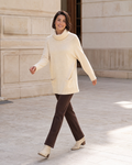 MAXI -JERSEY BOLSILLOS-BEIGE