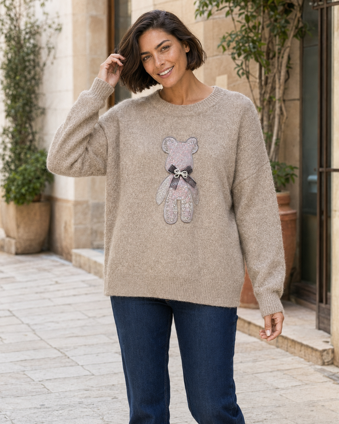JERSEY TEDDY-TOPO