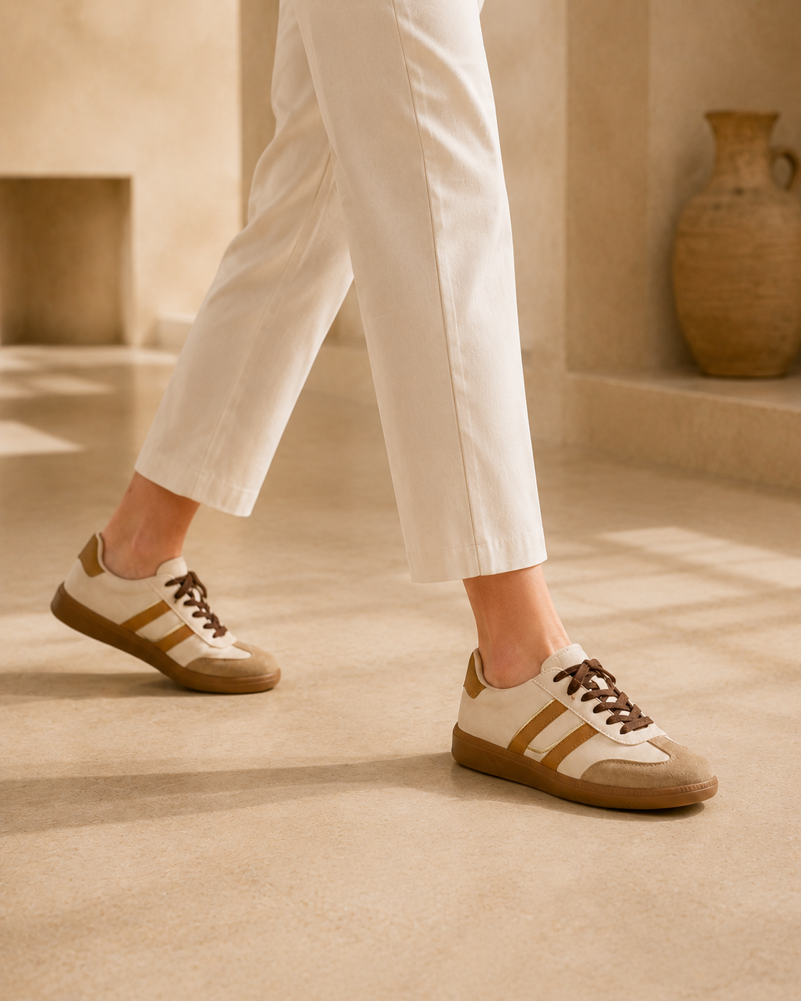 DEPORTIVAS  TT-403-Beige