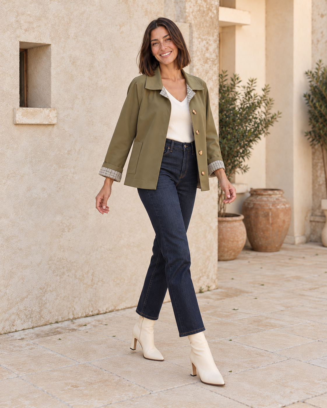 GABARDINA KHAKI