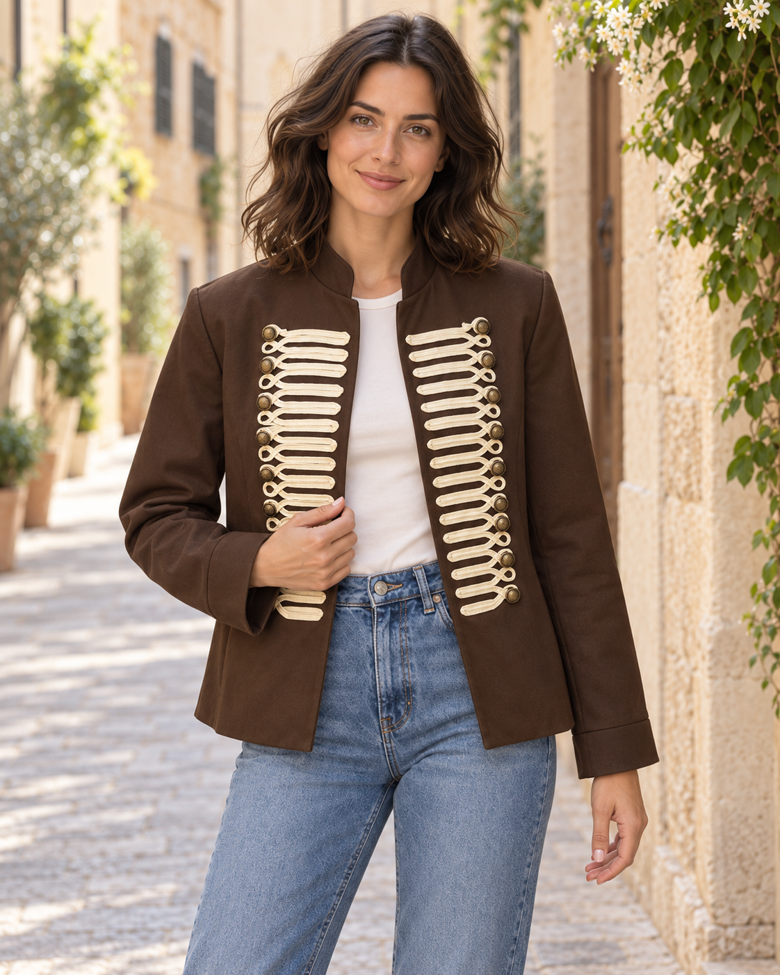 AMERICANA NAPO-MARRÓN