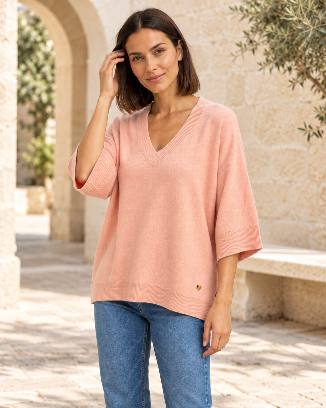 JERSEY BASIC PICO-ROSA