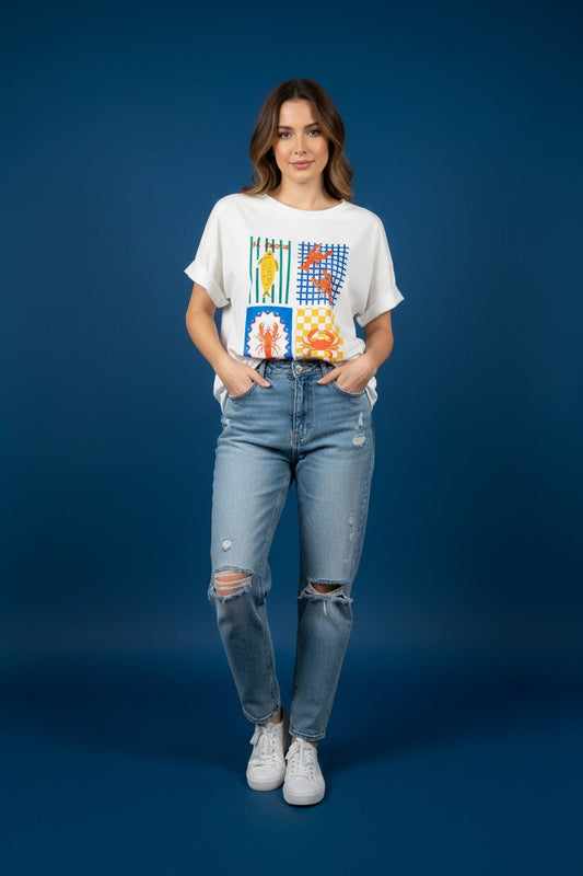 T-SHIRT GATO
