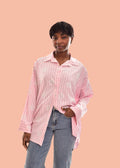 BLUSA ROSA ESTRELLAS