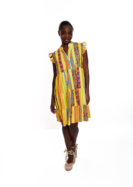 VESTIDO MÓNICA- AMARILLO