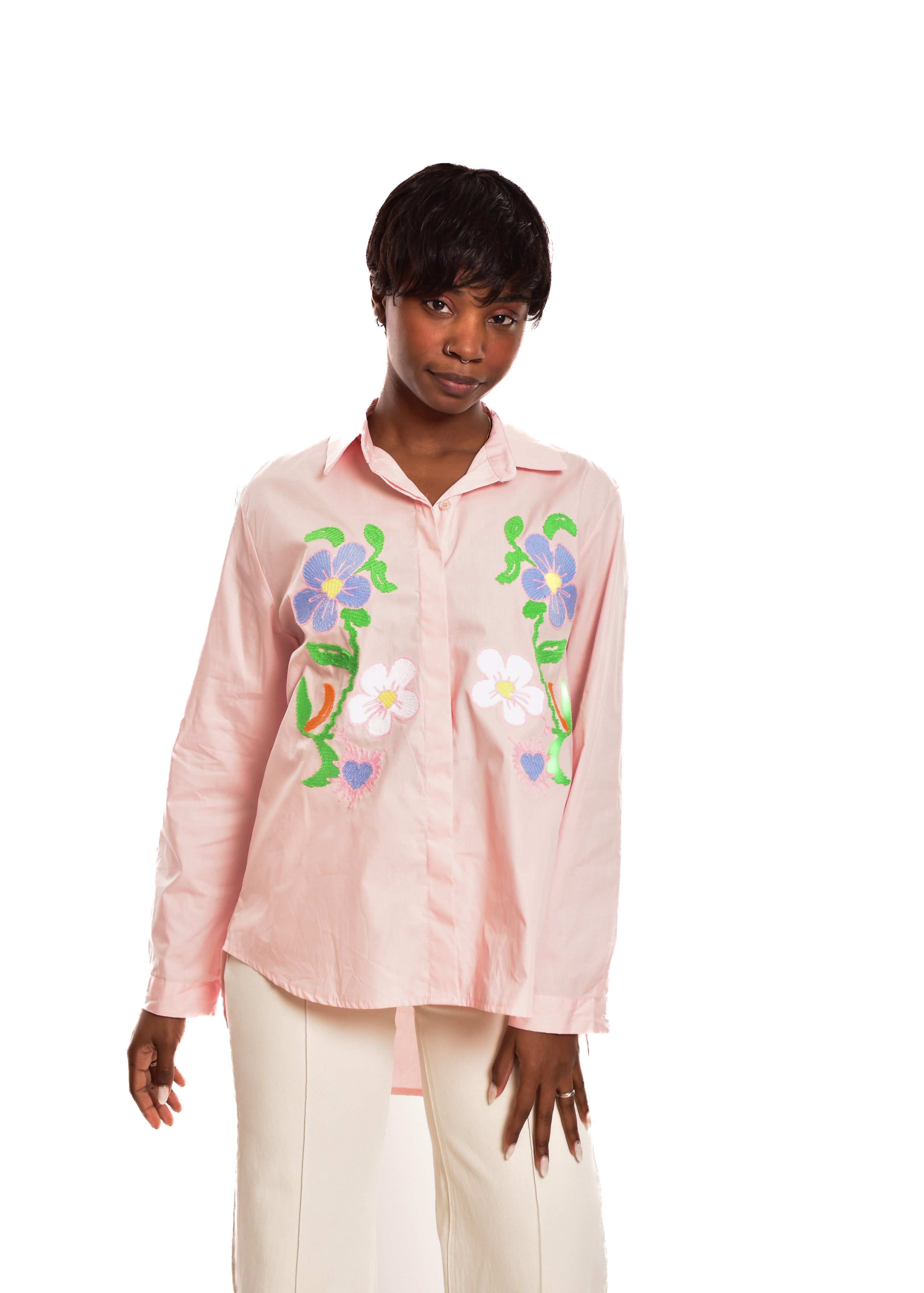 BLUSA BORDADOS-ROSA