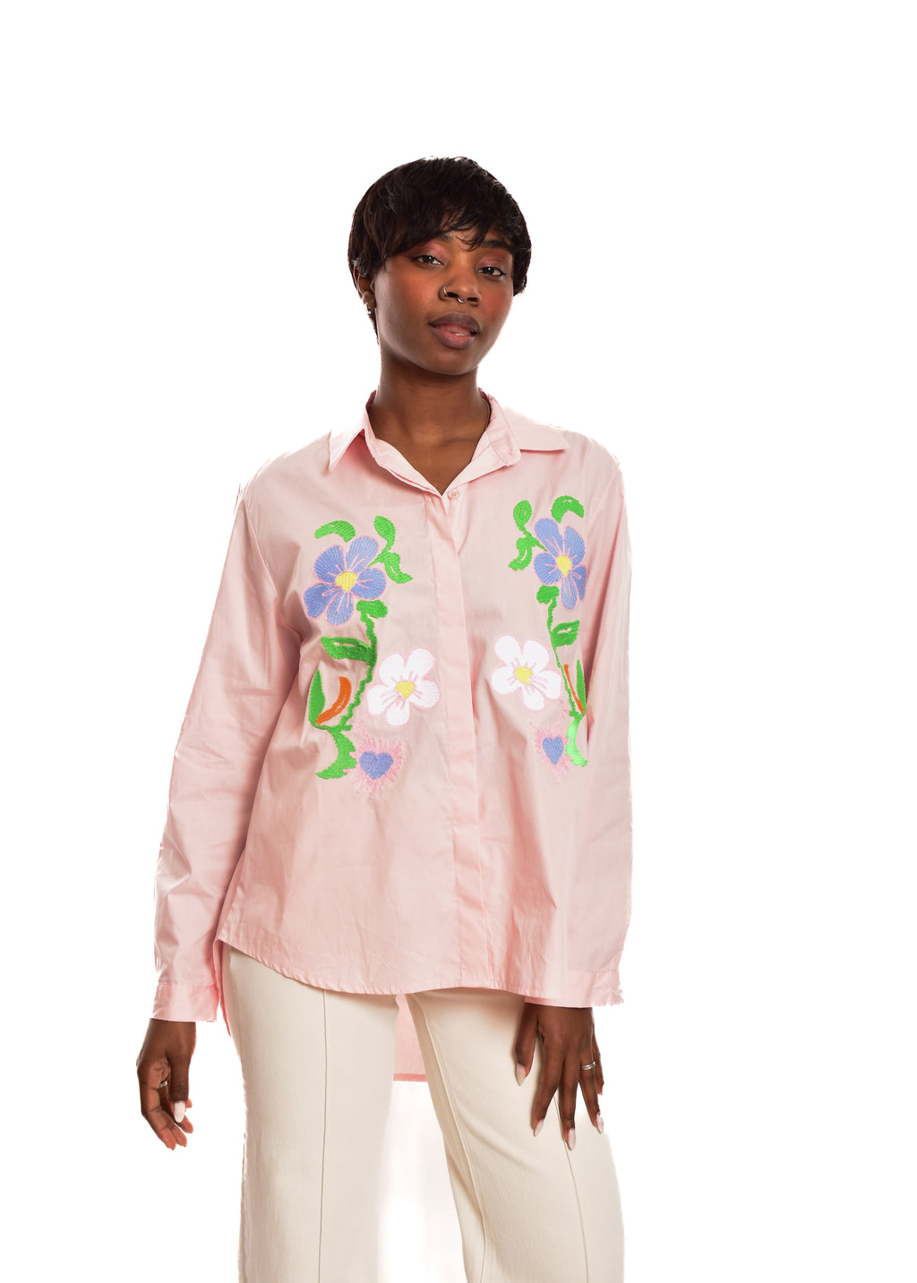 BLUSA BORDADOS-ROSA