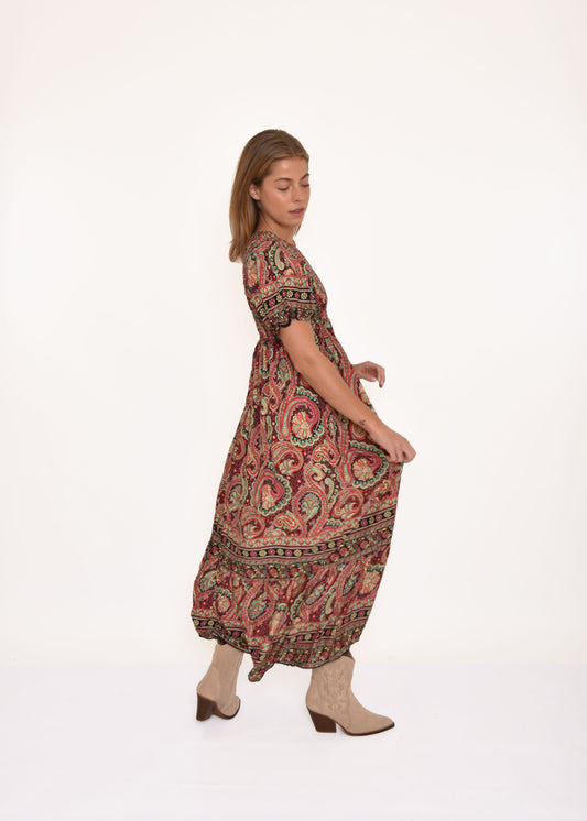 VESTIDO CEBISO- NEGRO