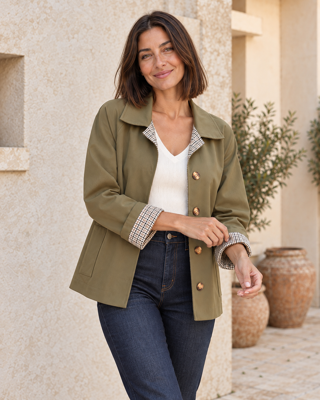 GABARDINA KHAKI