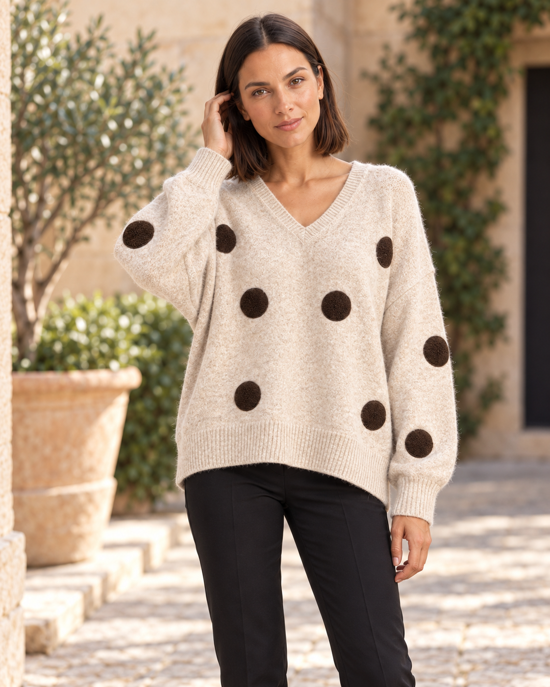 JERSEY TOPITOS-BEIGE