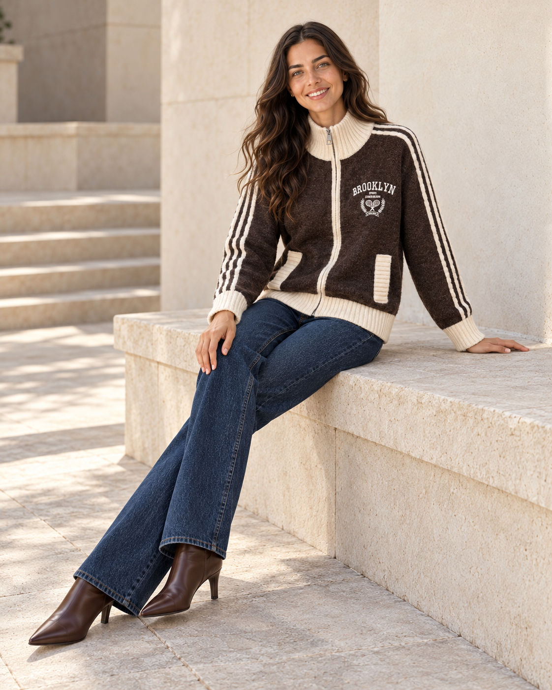 CHAQUETA BROOKKLYN- MARRÓN