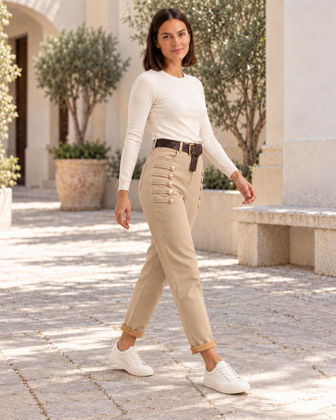 PANTALÓN BOT-BEIGE