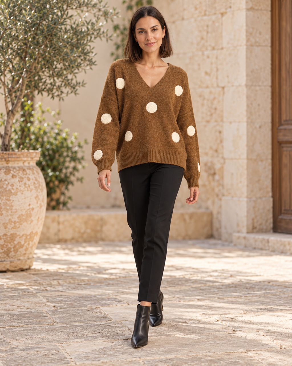 JERSEY TOPITOS-MARRÓN