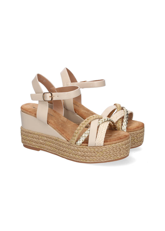 SANDALIA NIRFE-BEIGE