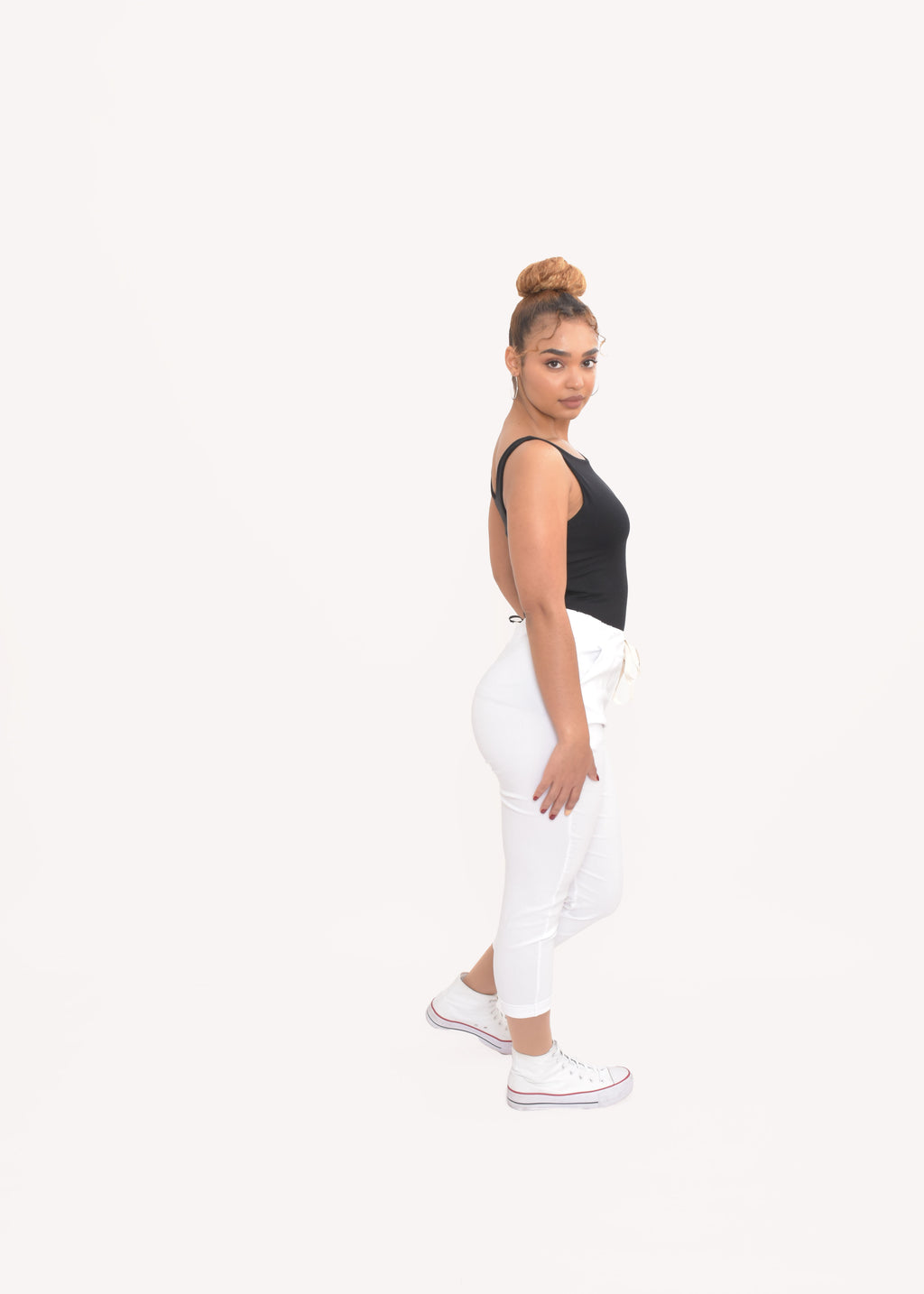 PANTALÓN SPORTY  BLANCO