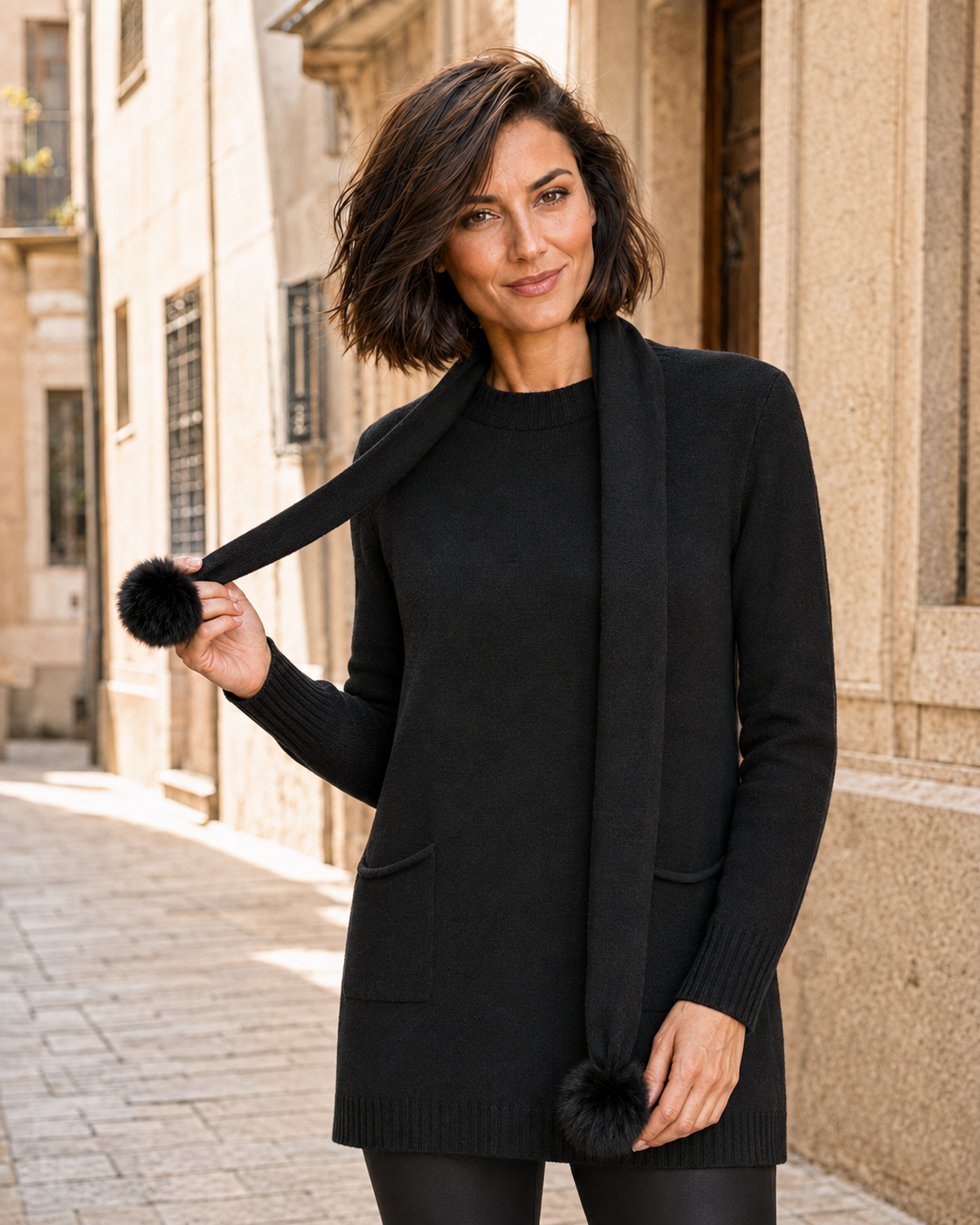 CAMISOLA DE FIM DE SEMANA-PRETO