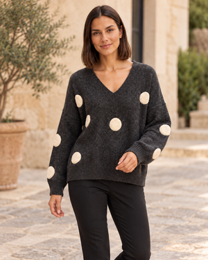 JERSEY TOPITOS-GRIS OSCURO