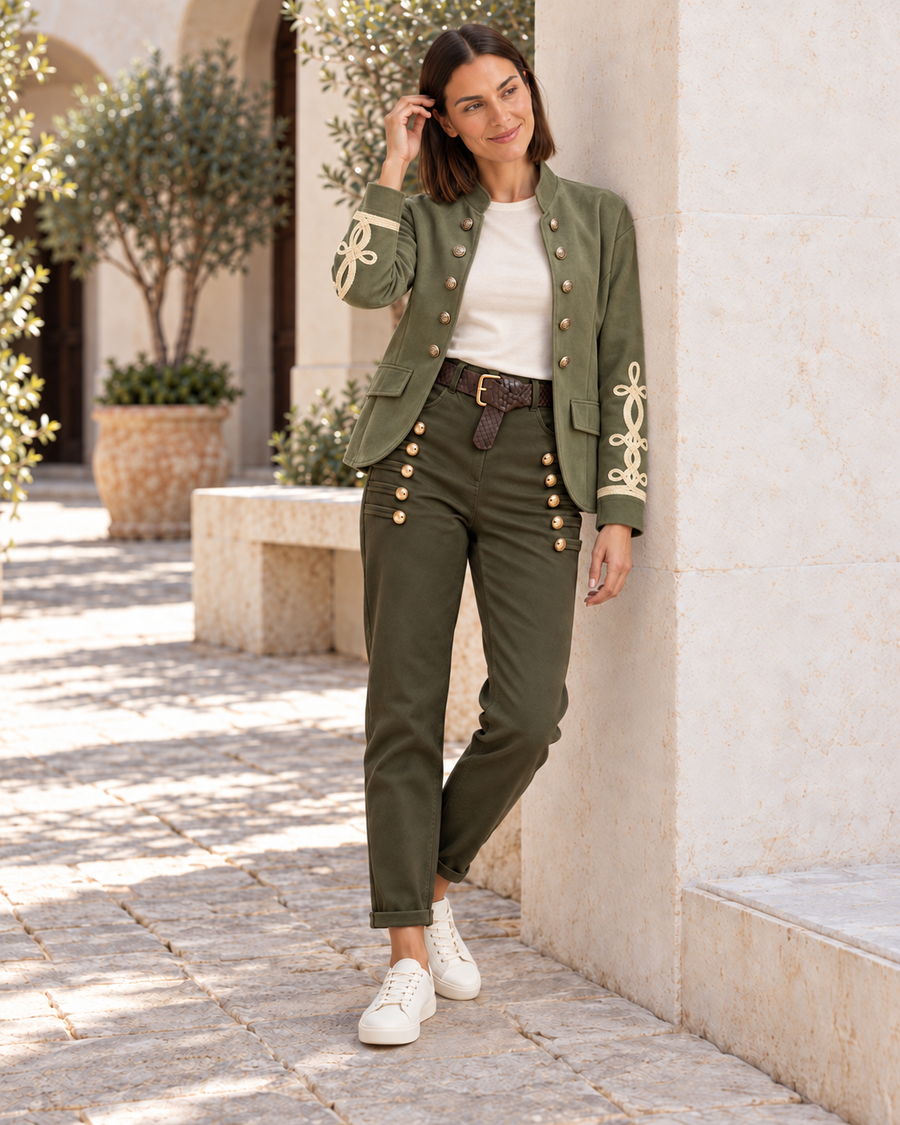 BLAZER ANTELINA-KHAKI