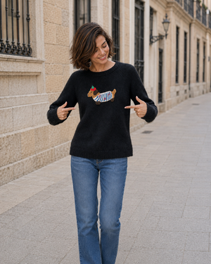 CAMISOLA DE FIM DE SEMANA-PRETO