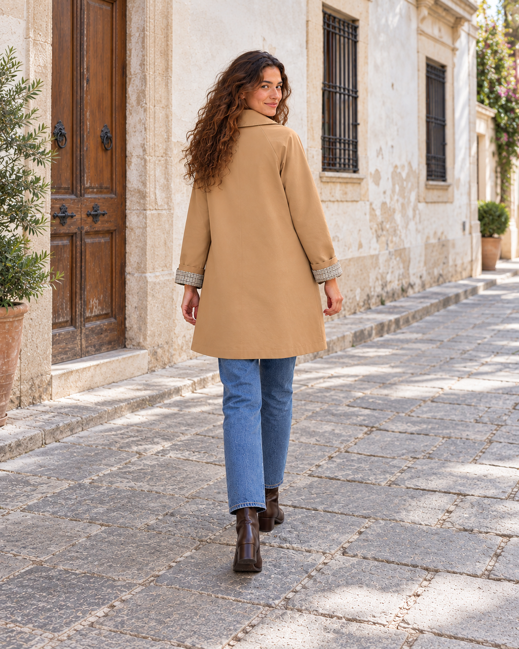 GABARDINA BEIGE